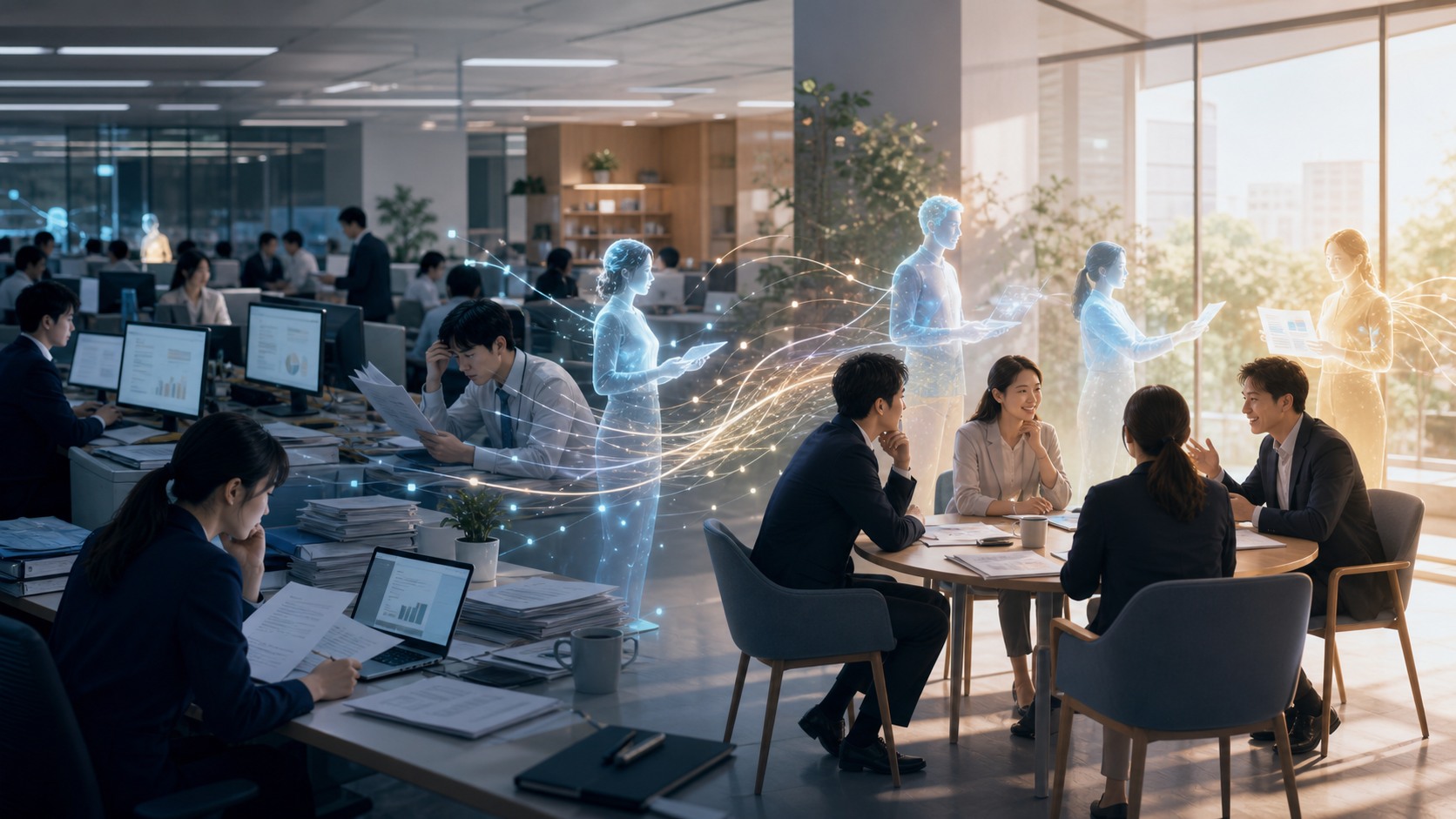 AI社員を会社に導入すると、何が変わるのか